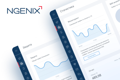 Редизайн клиентского портала российского провайдера облачных сервисов — NGENIX Multidesk